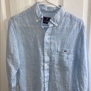 Linen Vineyard Vines Button up